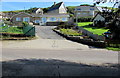 Houses on the south side of Station Road, West Bay, Dorset