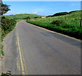 SY4690 : Rural part of Station Road beyond West Bay, Dorset by Jaggery