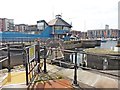 Dock gates, Tawe Basin