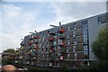 View of the rear of the Adelaide Wharf apartments from the Regent