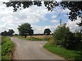 Lane Junction near Fir Tree Farm