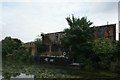 View of the rear of one of the workshops on Vyner Street from the Regent