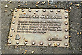 J3773 : Roderick Chisholm (Titanic plaque), Belfast (August 2017) by Albert Bridge