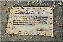 J3773 : Roderick Chisholm (Titanic plaque), Belfast (August 2017) by Albert Bridge