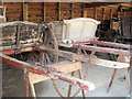 SP9315 : Old Farm Carts at Pitstone Green Museum by Chris Reynolds