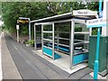 Shelter on Builth Road railway station