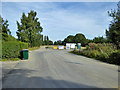 Site entrance to Taylor Wimpey building site