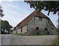 Tithe barn at Court House Farm, Alciston