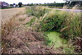 Ditch and culvert beside Ashby Road (B5493)