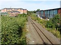 Railway line connecting Wrexham Central to Wrexham General