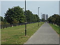 TQ3983 : Green Way at West Ham by Malc McDonald