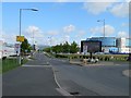 View along Francis Crick Avenue