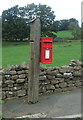 Elizabeth II postbox on the A689, Westgate