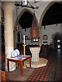 Christ Church, Esher: font