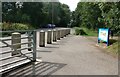 Canal Street car park at the Aylestone Meadows