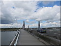 Approach to Twin Sails Bridge, Poole