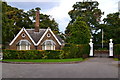 Gatehouse and gate, Houghton Hall