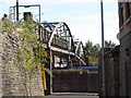 Adamsdown footbridge - raised