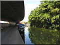 Grand Union Canal in the shadow of the A40 flyover