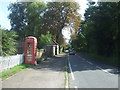 Telephone box on Walden Road, Sewards End