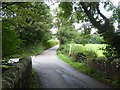 Gribbleford Bridge and road junction for Furzehill