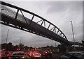 New footbridge over the North Circular, Bowes Park