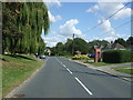 Telephone box on Stoke Road (A1092)