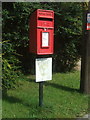 Elizabeth II postbox on Walden Road, Sewards End