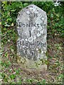 Old Milestone by the B3150, Stinsford Hill, Dorset