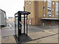 SU1585 : Wellington Street doorless phonebox, Swindon by Jaggery
