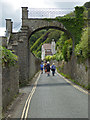 Private bridge over Cliff Road, Salcombe