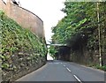 Private footbridge at Newton St Cyres