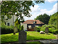 Looking out of Staplefield Abbotts churchyard