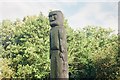 Lodge Farm Park Totem Sculpture, Romford (Close-up)