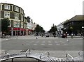 A bench on Pier Avenue