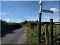 Lane, and Somerset County Council road sign for Newbury