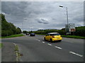 Junction on the A4, looking east