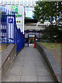 ST5973 : Pedestrian Entrance to St.James Barton NCP Car Park by Geographer