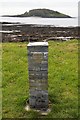 The Millennium Stone and Looe Island