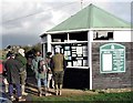 Information centre in Martello Tower car park