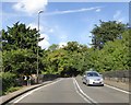 A6, Matlock Road, bridge over railway, Belper