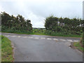 Minor road junction on Parracombe Common