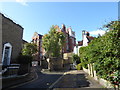 Looking towards New End Primary School, Hampstead