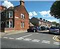 Looking down Churchville Road