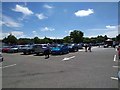 SU4772 : Chieveley Services car park by Rob Purvis