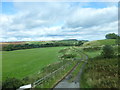 Track entrance to Kirk Moor on the A171