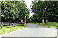 TL8963 : Entrance to Ravenwood Hall Hotel by Geographer