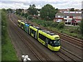 City bound NET tram