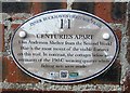 Plaque on Anderson Shelter, Buckhaven