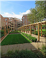 A green space in the Magna housing development